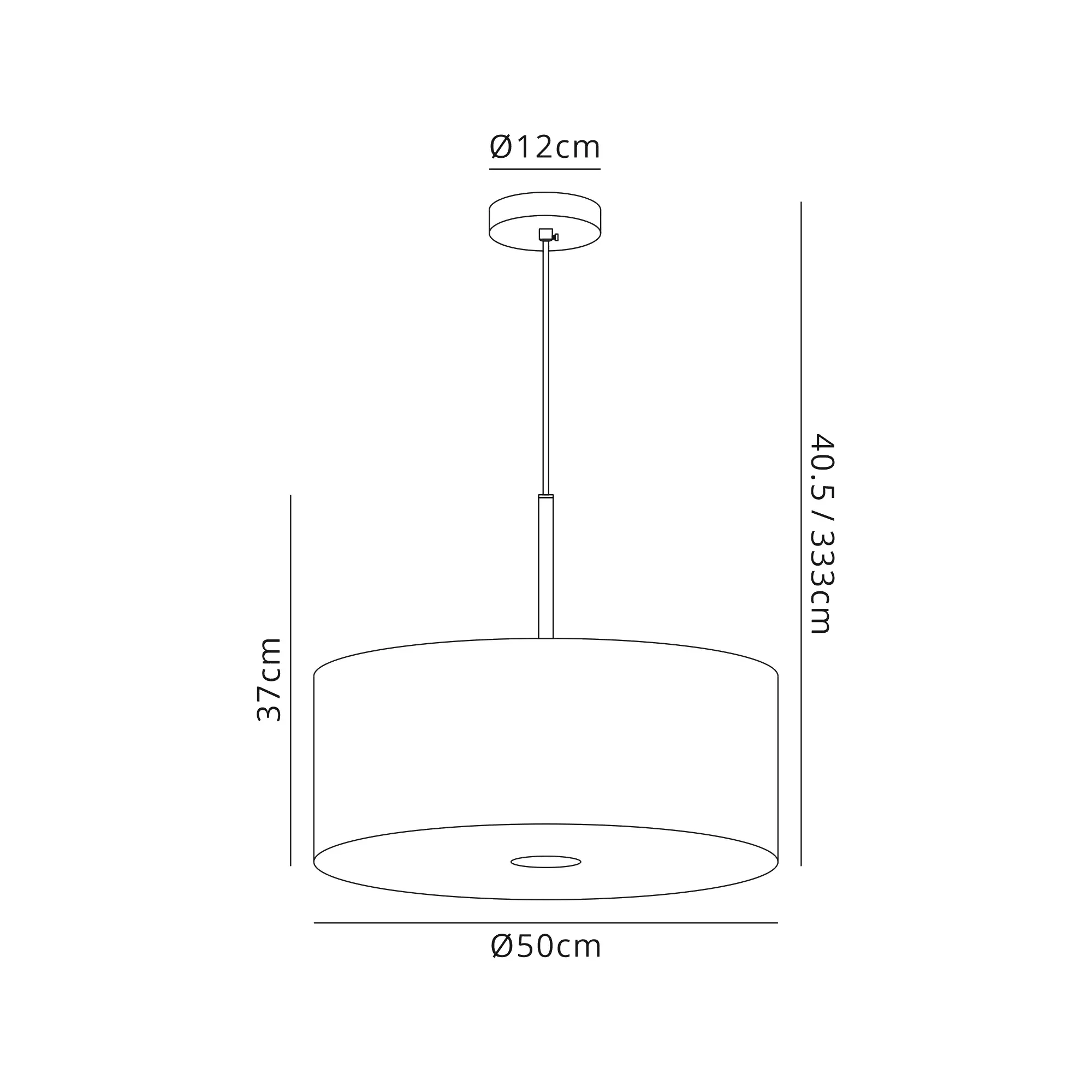 Baymont 50cm 3 Light Pendant Satin Nickel, Taupe/Halo Gold, Frosted Diffuser DK0449  Deco Baymont SN TA